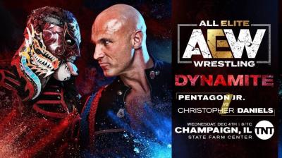 Pentagon Jr. y Christopher Daniels se enfrentarán en el próximo AEW Dynamite