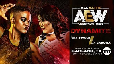 Big Swole se enfrentará a Emi Sakura en el próximo episodio de Dynamite