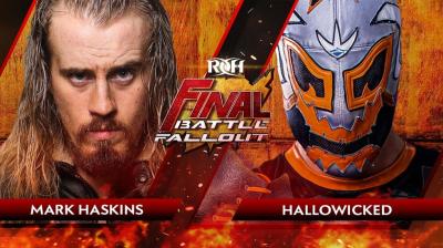 Hallowicked se enfrentará a Mark Haskins en ROH Final Battle Fallout 2019