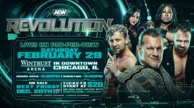 All Elite Wrestling presenta su próximo evento especial, AEW Revolution