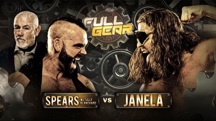 Shawn Spears y Joey Janela se enfrentarán en AEW Full Gear