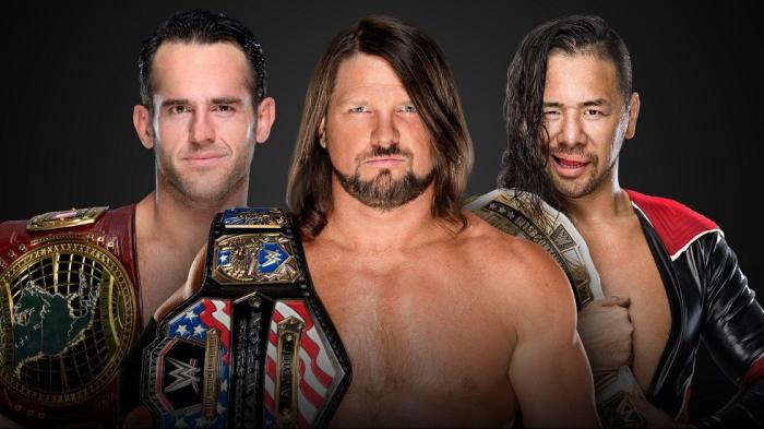 WWE anuncia un enfrentamiento entre los campeones de Estados Unidos, Norteamericano, e Intercontinental para Survivor Series 2019