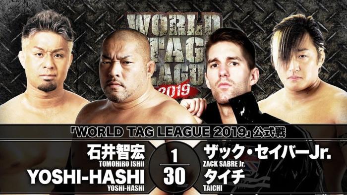 Resultados NJPW World Tag League 2019 16 y 17 de noviembre