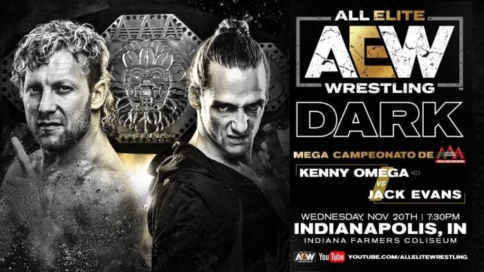 Kenny Omega defenderá el Megacampeonato de AAA ante Jack Evans en AEW Dark