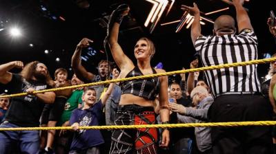 Rhea Ripley, sobre ser campeona de mujeres de NXT: 'Estaba lista para este momento'