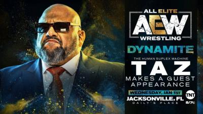 Taz realizará una aparición especial en AEW Dynamite del 1 de enero