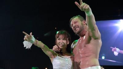 Kenny Omega quiere formar equipo con Riho en AEW