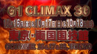 NJPW confirma que el G1 Climax 30 tendrá lugar en otoño