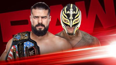 Andrade retiene el Campeonato de Estados Unidos de WWE en Monday Night RAW