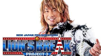 NJPW anuncia Lion´s Break Project 3 para el 2 de abril