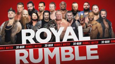 Cuatro superestrellas confirman su participación en la batalla real masculina de Royal Rumble 2020