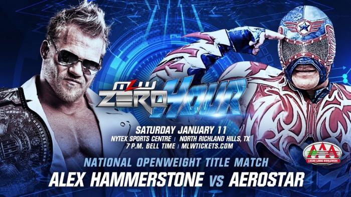 MLW anuncia nuevos enfrentamientos para su evento Zero Hour