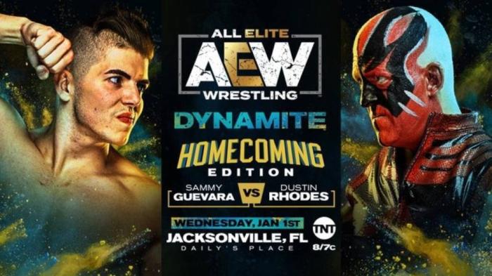 Sammy Guevara se enfrentará a Dustin Rhodes en AEW Dynamite del 1 de enero