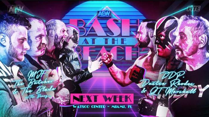 AEW anuncia los primeros enfrentamientos para Bash at the Beach