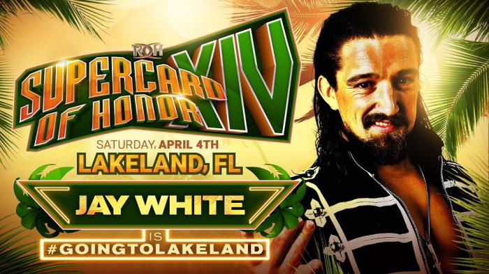 ROH anuncia a Jay White para Supercard of Honor