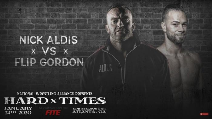 Nick Aldis se enfrentará a Flip Gordon en NWA Hard Times