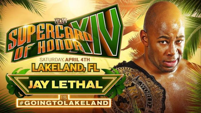 ROH anuncia a Jay Lethal y Jeff Cobb para Supercard of Honor XIV