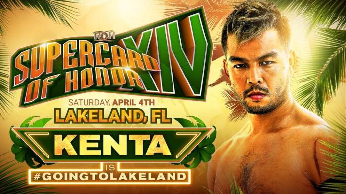 KENTA regresará a ROH en Supercard of Honor XIV