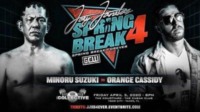 Orange Cassidy se enfrentará a Minoru Suzuki en GCW Joey Janela Spring Break 4