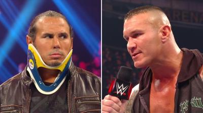 Randy Orton ataca a Matt Hardy en Monday Night RAW