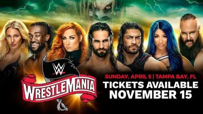 Circula por la red la posible cartelera de WWE Wrestlemania 36 