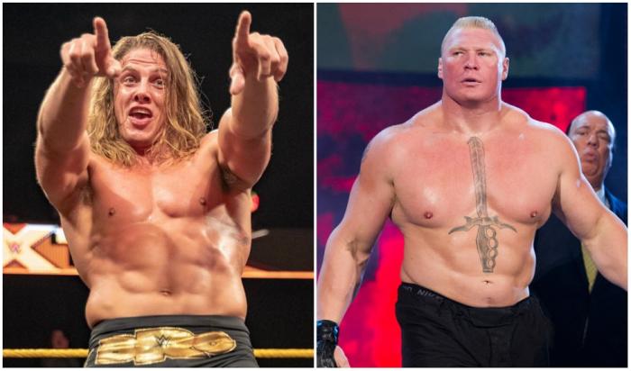 Brock Lesnar y Matt Riddle protagonizan un altercado real en el backstage de Royal Rumble