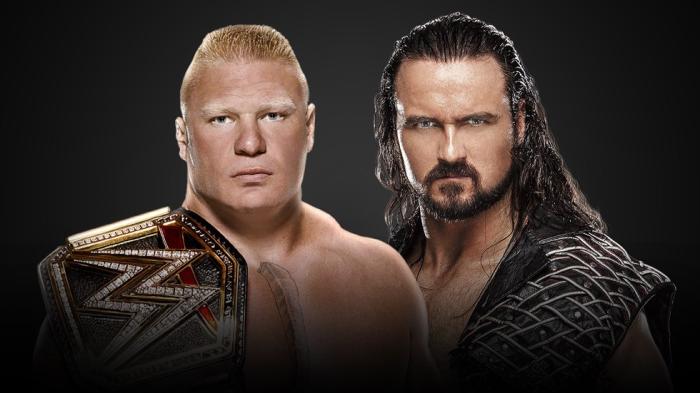 Brock Lesnar defenderá el Campeonato de WWE ante Drew McIntyre en WrestleMania 36