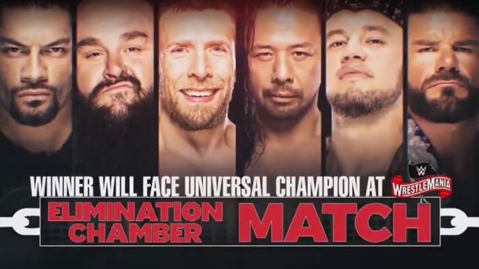 WWE confirma el combate masculino en jaula de Elimination Chamber