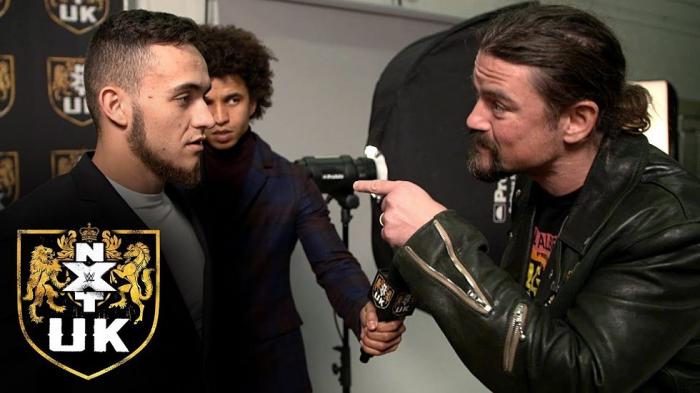 A-Kid tiene un encontronazo con The Brian Kendrick en NXT UK