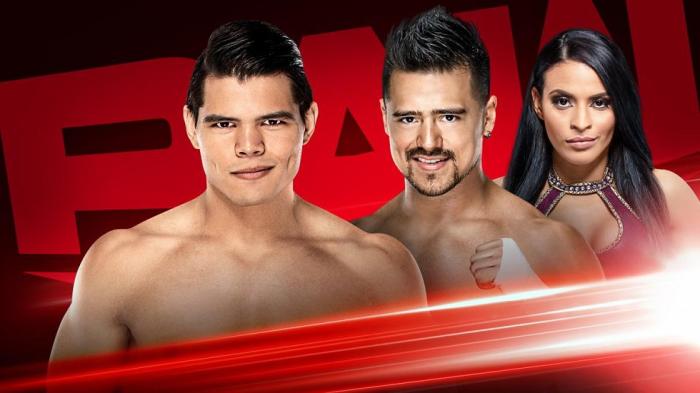 Angel Garza se enfrentará a Humberto Carrillo esta noche en WWE Monday Night Raw