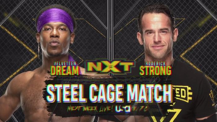 WWE anuncia dos Steel Cage Match para el próximo episodio de NXT