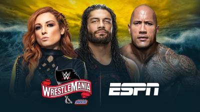 Audiencia WWE WrestleMania en ESPN 22 de marzo de 2020