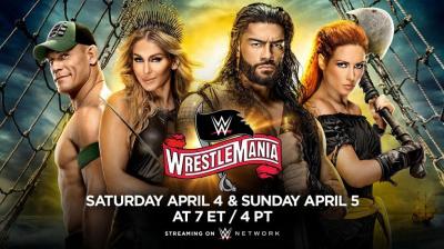 Se revela la duración de las dos jornadas de WrestleMania 36