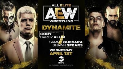 Darby Allin y Cody Rhodes se enfrentarán a Shawn Spears y Sammy Guevara esta noche en AEW Dynamite
