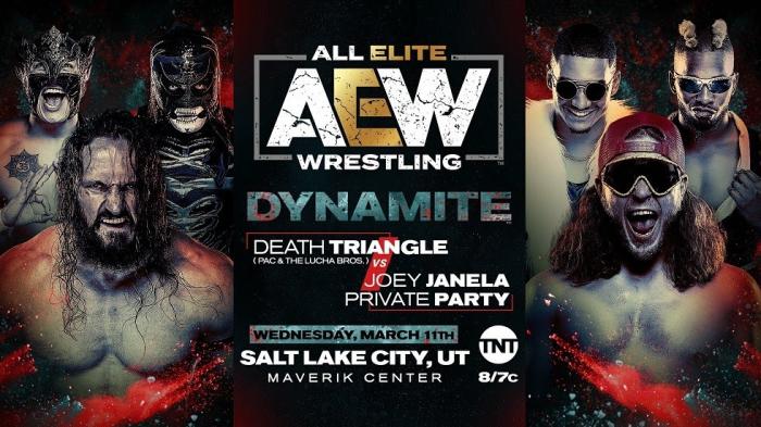 Death Triangle se enfrentarán la semana que viene en AEW Dynamite contra Joey Janela y Private Party