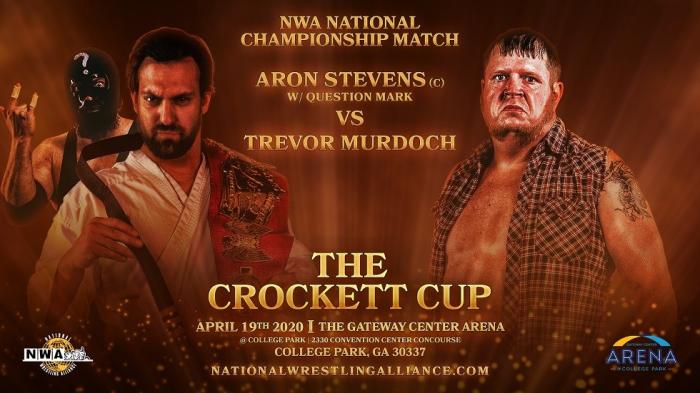 Aron Stevens defenderá el Campeonato Nacional de NWA contra Trevor Murdoch en Crockett Cup 2020