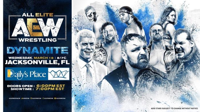 El episodio de AEW Dynamite de la semana que viene se realizará desde Jacksonville, Florida