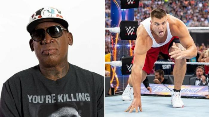 Dennis Rodman quiere luchar contra Rob Gronkowski en WWE