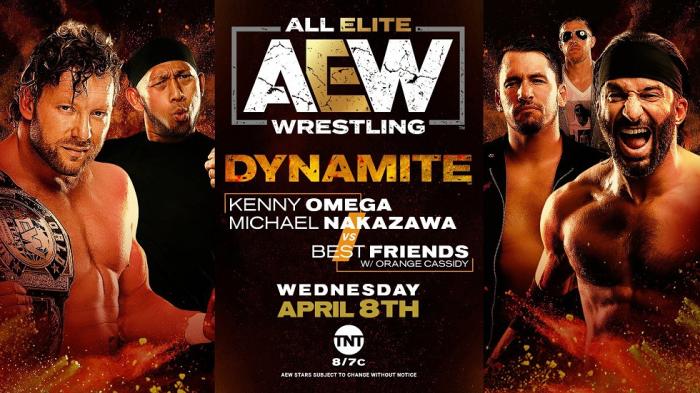 Kenny Omega y Michael Nakazawa se enfrentarán a Best Friends esta semana en AEW Dynamite