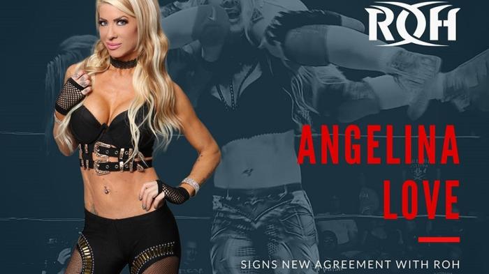 Angelina Love renueva su contrato con Ring of Honor