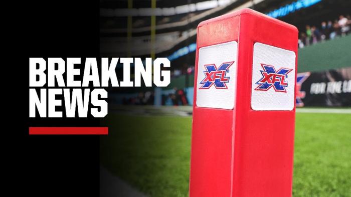 La XFL anuncia su suspensión de operaciones y el despido masivo de todo el personal