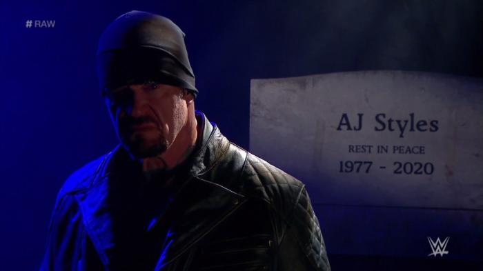 The Undertaker, sobre el Boneyard Match: 'Si hubiera sido por mí al combate le hubiera dejado el nombre Buried Alived'