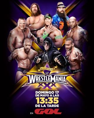 Gol emitirá WrestleMania XXX este mediodía