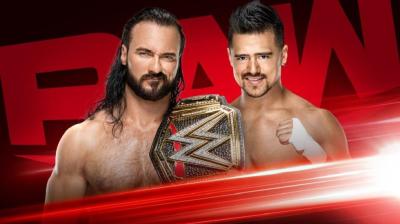 Drew McIntyre se enfrentará contra Angel Garza esta noche en WWE RAW