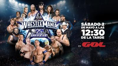 Gol emitirá WrestleMania 25 este mediodía