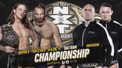 Matt Riddle y Timothy Thatcher defenderán los Campeonatos por Parejas contra IMPERIUM la próxima semana en NXT