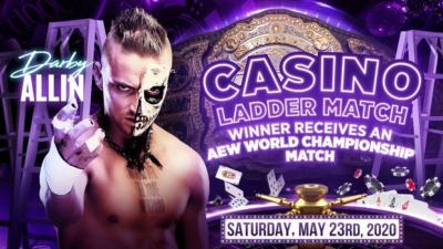 Darby Allin, primer participante en el Casino Ladder de AEW Double or Nothing