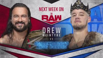 WWE anuncia dos combates interpromocionales para el próximo episodio de Monday Night RAW