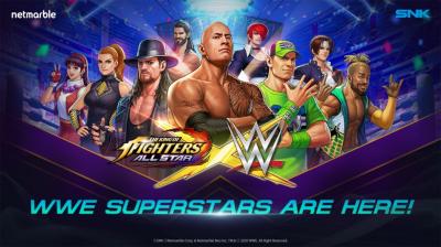 WWE anuncia su colaboración con The King of Fighters ALLSTAR