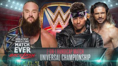Braun Strowman defenderá el Campeonato Universal ante The Miz y John Morrison en WWE Backlash 2020